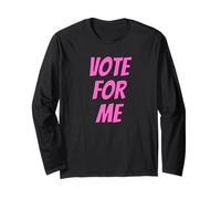 Vote for Me Election Day Student Council Apparel Manche Longue