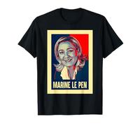 Vote Marine Le Pen French Presidential Candidate 2022 T-Shirt