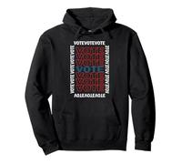 Vote Red White Blue Retro Voter Voting Election 2026 Sweat à Capuche