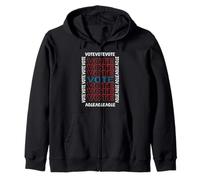 Vote Red White Blue Retro Voter Voting Election 2026 Sweat à Capuche