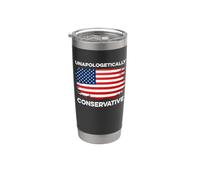 Vote sans excuse conservateur patriotique conservateurs Gobelet isotherme en acier inoxydable double paroi