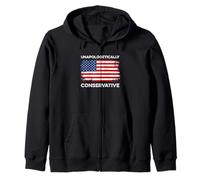 Vote sans Excuse Conservateur Patriotique conservateurs Sweat à Capuche