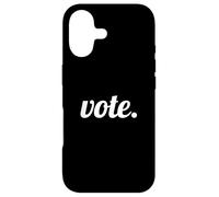 Vote Text Design White Font Coque pour iPhone 17