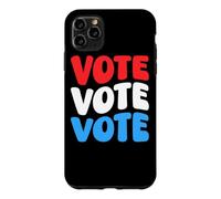 Vote Vote Vote Sensibilisation au Vote Droits de l'électeur Retro Groovy Coque pour iPhone 11 Pro Max
