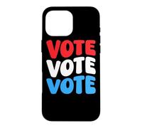 Vote Vote Vote Sensibilisation au Vote Droits de l'électeur Retro Groovy Coque pour iPhone 16 Pro Max