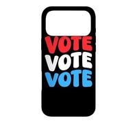 Vote Vote Vote Sensibilisation au Vote Droits de l'électeur Retro Groovy Coque pour iPhone 17 Pro Max
