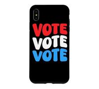Vote Vote Vote Sensibilisation au Vote Droits de l'électeur Retro Groovy Coque pour iPhone XS Max