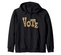 Votez Lumières de chapiteau Style rétro Civic électeurs Sweat à Capuche