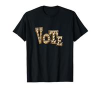 Votez Lumières de chapiteau Style rétro Civic électeurs T-Shirt