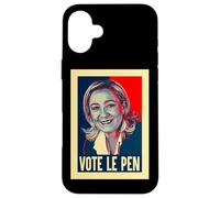 Votez Marine Le Pen Candidate à la présidentielle française Coque pour iPhone 16 Plus