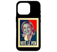 Votez Marine Le Pen Candidate à la présidentielle française Coque pour iPhone 16 Pro