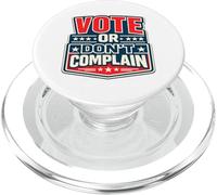 Votez ou ne Vous plaignez Pas de Devoir civique Politique Amusant PopSockets PopGrip pour MagSafe