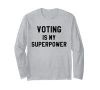 Voting is My Superpower Voting Rights Register Show Up Vote Manche Longue