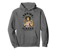 Voting Sistas are Doing It Funny Black Woman Voter Drapeau USA Sweat à Capuche