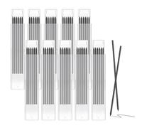 Votoko 60 Pièces Mines de Crayon de Chantier, 2.8mm Recharges de Crayons de Charpentier, Résistantes à Rupture Recharges pour Crayon Menuisier, pour le Travail du Bois, la Construction et le Bâtiment