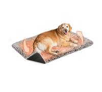 Votoko Coussin Chauffant Chat & Chiens - Couverture Chat 115x72cm- Couvertures pour Chats Auto-Chauffante sans Électricité - Housse Lavable - Dessous Non-Glissant - Doublure épaissie