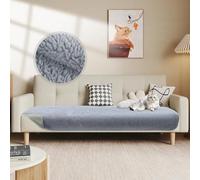 Votoko Couvre Canapé, Housse De Canapé D’Angle 3 Places, Protege Canape, Épais Et Chaud, Housse Canapé Antidérapante, Adapté à Toutes Sortes De Canapés(70 x 150cm, Gris)