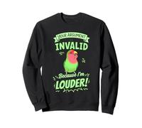 Votre Argument n'est Pas valide Parce Que Je suis Plus Fort Inséparable Vert Sweatshirt