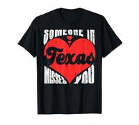 Votre cœur Manque à Quelqu'un au Texas T-Shirt