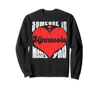 Votre cœur Manque à Quelqu'un dans Le Minnesota Sweatshirt