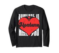 Votre cœur Manque à Quelqu'un dans Le Montana Manche Longue