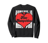 Votre cœur Manque à Quelqu'un dans Le New Hampshire Sweatshirt