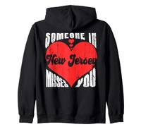 Votre cœur Manque à Quelqu'un dans Le New Jersey Sweat à Capuche
