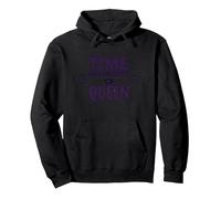 Votre Emploi du Temps est Fine Time Management Queen Sweat à Capuche, Unisexe pour Adultes, Noir, XXL