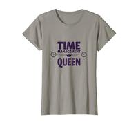 Votre Emploi du Temps est Fine Time Management Queen T-Shirt, Femme, Ardoise, S
