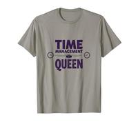 Votre Emploi du Temps est Fine Time Management Queen T-Shirt, Homme, Ardoise, M