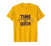 Votre Emploi du Temps est Fine Time Management Queen T-Shirt, Homme, Doré Vif, M