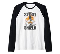 Votre Esprit est Le véritable Shield MMA Manche Raglan