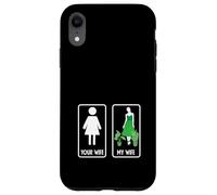 Votre Femme, ma Femme, jardinière drôle, Amoureuse des Plantes Coque pour iPhone XR