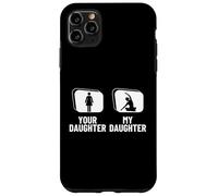 Votre Fille, ma Fille, Maman, Papa, Professeur de Yoga Amusant Coque pour iPhone 11 Pro Max