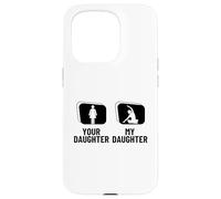 Votre Fille, ma Fille, Maman, Papa, Professeur de Yoga Amusant Coque pour iPhone 15 Pro