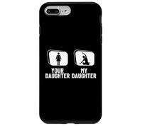 Votre Fille, ma Fille, Maman, Papa, Professeur de Yoga Amusant Coque pour iPhone 7 Plus/8 Plus
