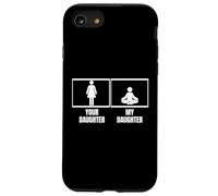Votre Fille, ma Fille, Maman, Papa, Professeur de Yoga Amusant Coque pour iPhone SE (2020) / 7/8