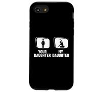 Votre Fille, ma Fille, Maman, Papa, Professeur de Yoga Amusant Coque pour iPhone SE (2020) / 7/8