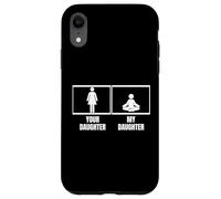 Votre Fille, ma Fille, Maman, Papa, Professeur de Yoga Amusant Coque pour iPhone XR