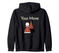 Votre Jeu de stratégie Move Chess Player Sweat à Capuche
