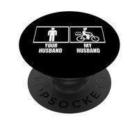 Votre mari, mon mari et votre femme, Funny Milkman PopSockets PopGrip Adhésif