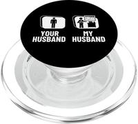Votre Mari, Mon Mari et Votre Femme, Professeur d'art drôle PopSockets PopGrip pour MagSafe