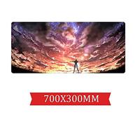 Votre Mensonge en Avril Tapis De Souris De Jeu De Vitesse |Tapis De Souris XXL | 700 X 300Mm Grand Format |Base De 2Mm D'Épaisseur | Précision Et Vitesse Parfaites, B