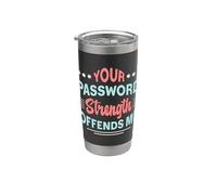 Votre mot de passe Sécurité des informations Cybersécurité Gobelet isotherme en acier inoxydable double paroi