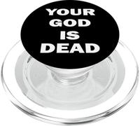 Votre Nine Athée Dieu inch Industrielle Est Nails Metal Mort PopSockets PopGrip pour MagSafe