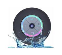 Votre partenaire idéal pour toutes les situations : mini enceinte Bluetooth portable pour la douche, étanche (IPX7), résistante à la poussière