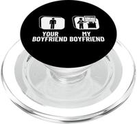 Votre Petit ami, Mon Petit ami, Petite Amie, Professeur d'art drôle PopSockets PopGrip pour MagSafe