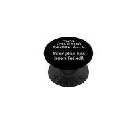 Votre Plan a été déjoué Un drôle de Professeur de mathématiques PopSockets PopGrip Adhésif