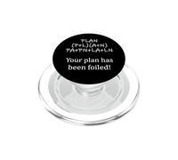 Votre Plan a été déjoué Un drôle de Professeur de mathématiques PopSockets PopGrip pour MagSafe
