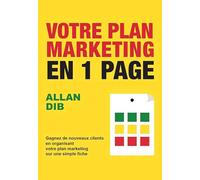 Votre plan marketing en 1 page